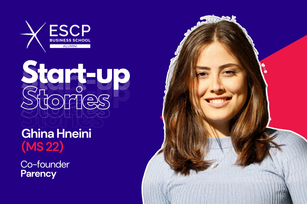 [Start-up Stories] Ghina Hneini (MS 22), Cofounder - Parency