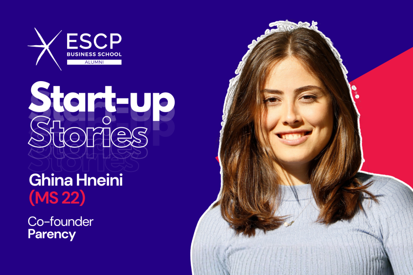 [Start-up Stories] Ghina Hneini (MS 22), Cofounder - Parency